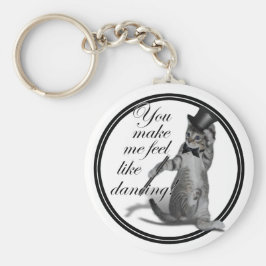 Du bringst mir das Gefühl zu tanzen! Stechend Tanz Schlüsselanhänger