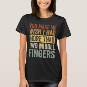 Du bringst mir vor, ich hätte mehr als zwei Mittel T-Shirt