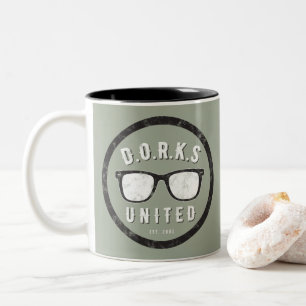 Du Circle Logo 2020 Kaffee-Tasse Zweifarbige Tasse
