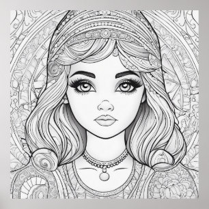 Du Color Me Hübsch- Poster