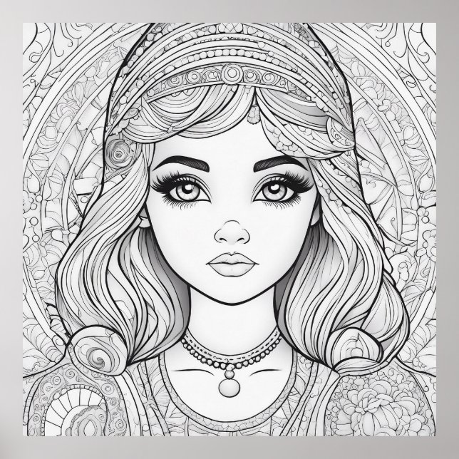 Du Color Me Hübsch- Poster (Vorne)