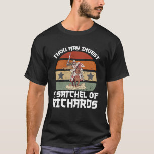 Du darfst ein Satchel von Richards Vintag verdauen T-Shirt