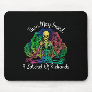 Du darfst einen Rucksack voll Richards essen Mousepad