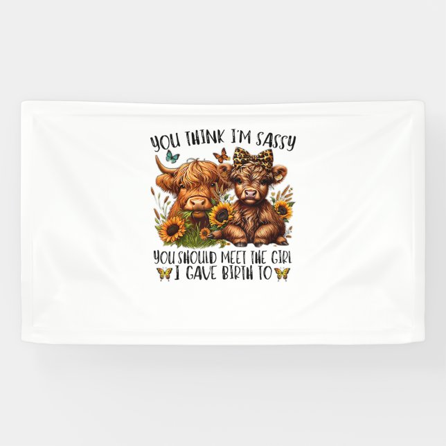 Du denkst, ich bin schüchtern, dass du das Mädchen Banner (Horizontal)