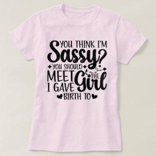 Du denkst, ich bin schüchtern, dass du die lustige T-Shirt