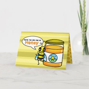 Du die für mich Honigbienenkarte Karte