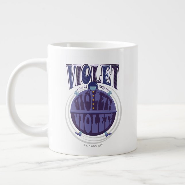 Du drehst Violet um, Violet! Jumbo-Tasse (Links)
