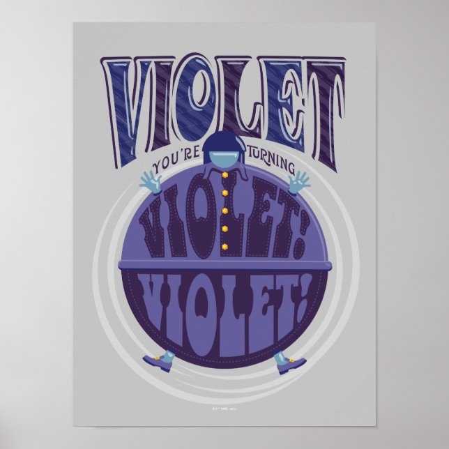 Du drehst Violet um, Violet! Poster (Vorne)