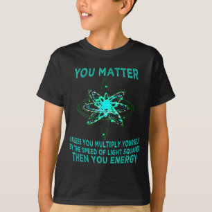 Du Du Energie Lustiger Physiker Physikliebhaber T-Shirt