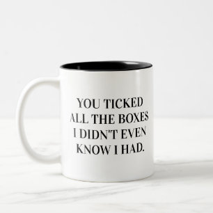 Du Erfüllst Alle Erwartungen Ehemann Zweifarbige Tasse