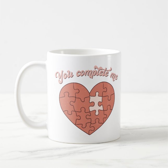 Du ergänzt mich kaffeetasse (Links)