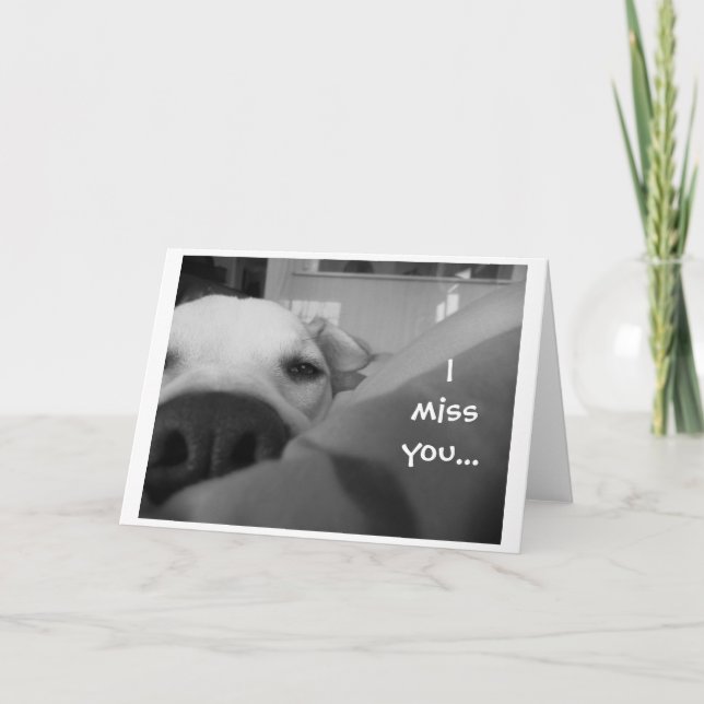 Du fehlst mir… karte (Vorderseite)