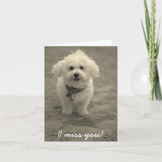 Du fehlst mir! karte (Vorderseite)