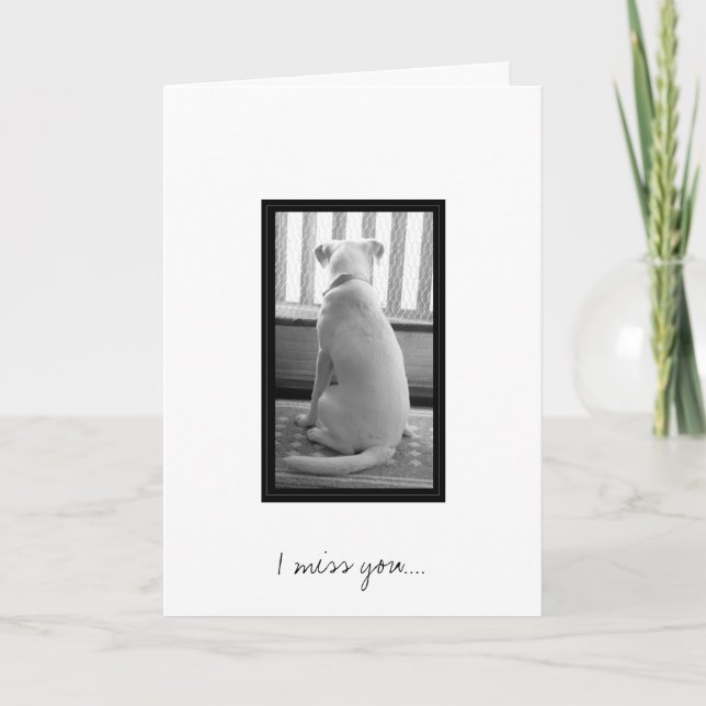 Du fehlst mir…. karte (Vorderseite)