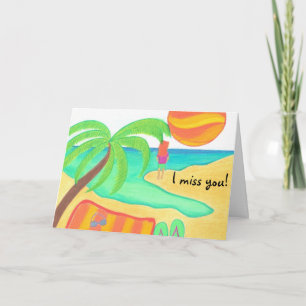 Du fehlst mir! karte