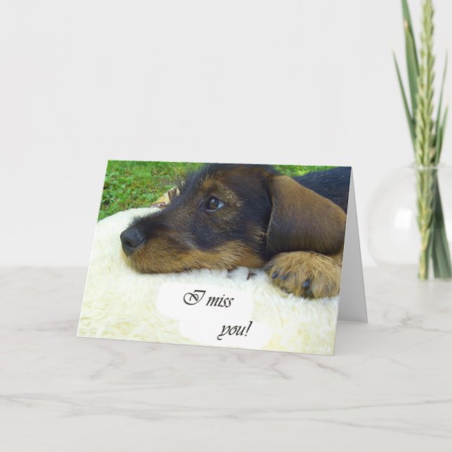 Du fehlst mir karte (Vorderseite)