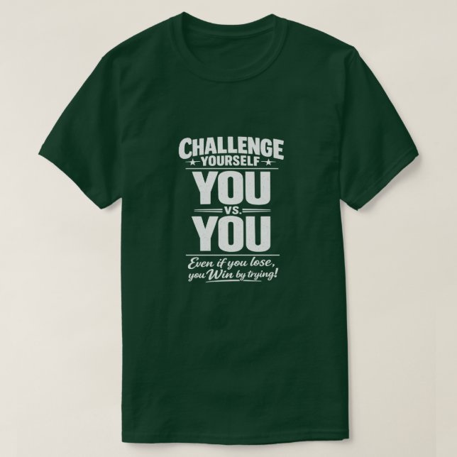 Du gegen Du 1f T-Shirt (Design vorne)