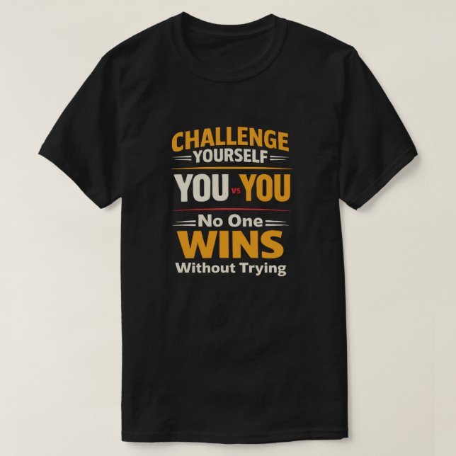 Du gegen Du 1h T-Shirt (Design vorne)