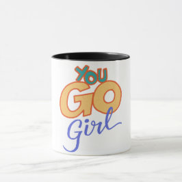 Du gehst zu Mädchen, der Monat der Frauengeschicht Tasse