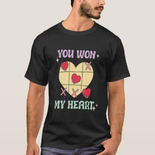 Du gewinnst mein Herz - XO Game Valentinstag T-Shirt