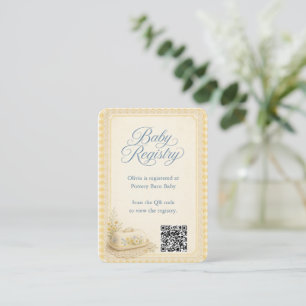Du Glaubst Es Nicht Baby Shower Geschenkliste Begleitkarte
