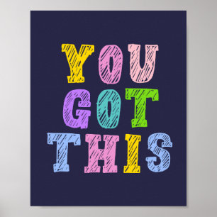 Du Got diesen Traum Big Kids Kinderzimmer Art Poster
