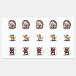 Du hältst meine Herzmarken Etiketten