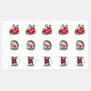 Du hältst meine Herzmarken Etiketten