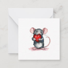 Du hältst meinen innersten Postkartenstil Mitteilungskarte
