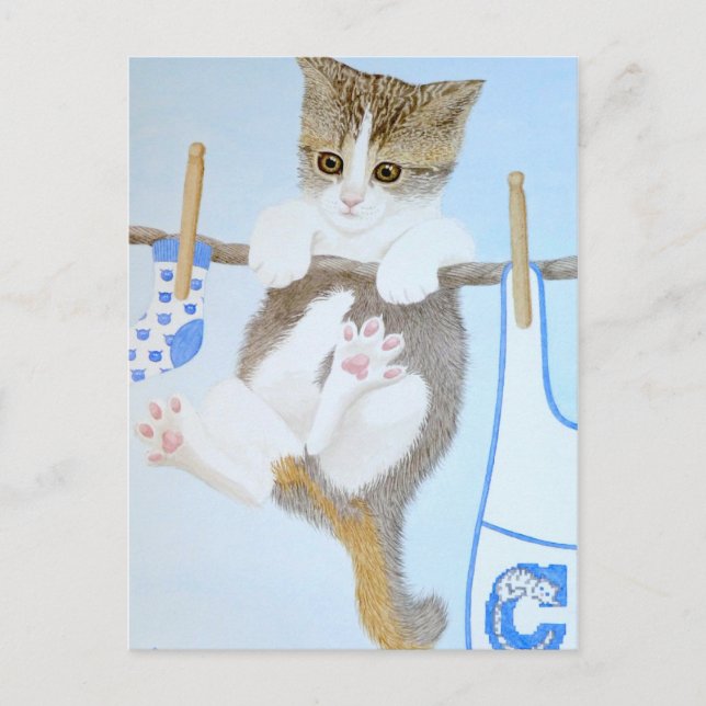 Du hängst einfach herum! postkarte (Vorderseite)