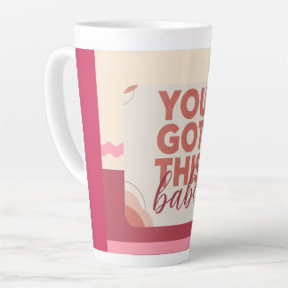 Du hast das Babe für deine Liebe Milchtasse
