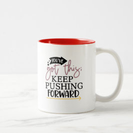 Du hast das Got, Behalt die Tasse des Kaffees nach