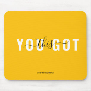 DU HAST DAS GOT! Trendy, Salon Mousepad