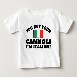Du hast deinen Cannoli, ich bin Italiener Baby T-shirt