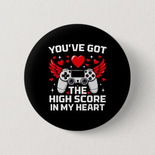 Du hast den Highscore in meinem Herzen Lustiger Va Button