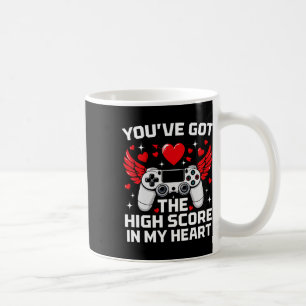 Du hast den höchsten Score in meinem Herzen, lusti Kaffeetasse