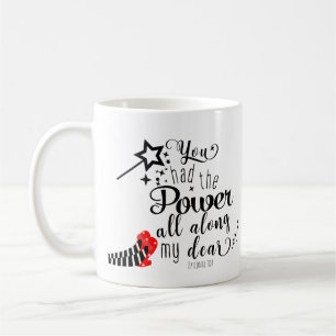 DU HAST DEN POWER GANZ AM Oz Wand Custom Kaffeetasse