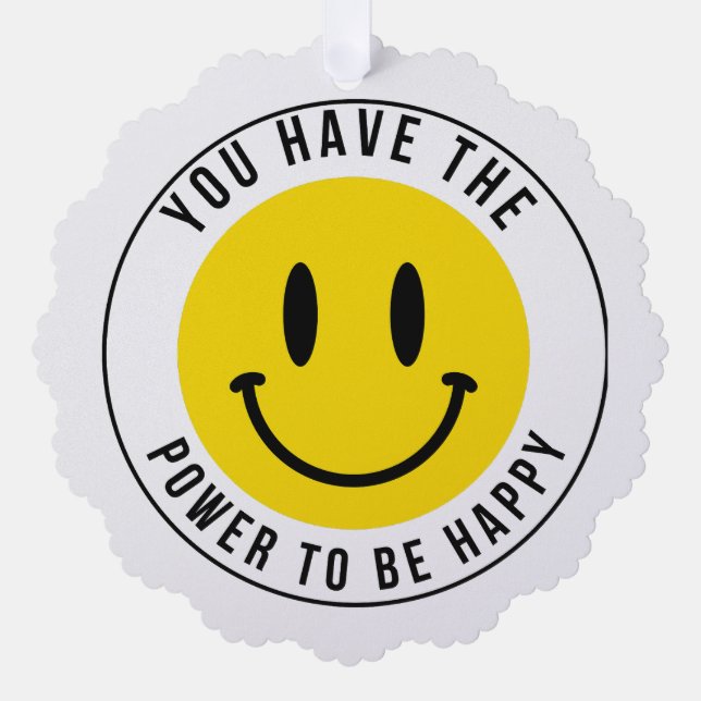 DU HAST DEN POWER, GLÜCKLICH ZU KARTEN (Vorderseite)