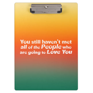 Du hast dich noch nicht kennengelernt... klemmbrett