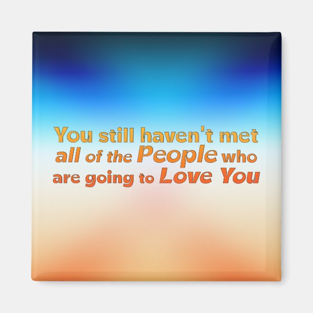 Du hast dich noch nicht kennengelernt... magnet (Vorne)