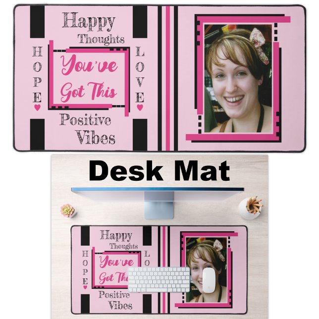 Du hast dieses Foto in Rosa got Schreibtischunterlage (Von Creator hochgeladen)