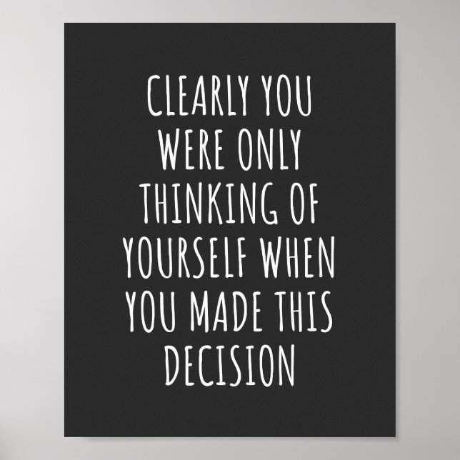 Du hast dir bestimmt nur gedacht, wenn du poster (Vorne)