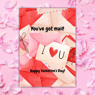 Du hast eine Klassen-Valentinstag-Foto-Mail Feiertagskarte