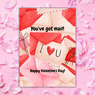 Du hast eine Klassen-Valentinstag-Foto-Mail Feiertagskarte