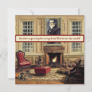 Du hast einen besonderen Platz in meinem Herzen Mitteilungskarte