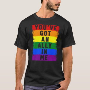 Du hast einen Verbündeten in mir Got LGBT Pride LG T-Shirt
