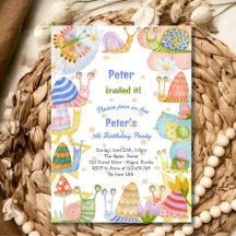 Du hast es geschnappt! Aquarellnuss Geburtstag