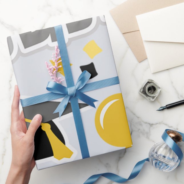 Du hast es getan! -Abschluss Geschenkpapier (Schenken)