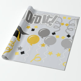 Du hast es getan! -Abschluss Geschenkpapier