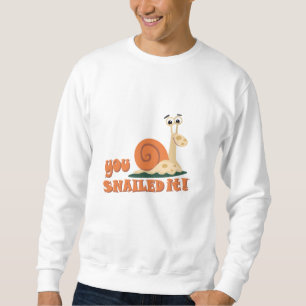 Du hast es gut gemacht geschnitten sweatshirt